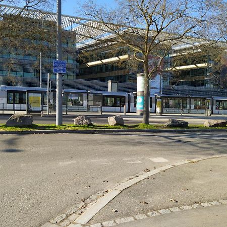 Magnifique F3, 75M² Avec Parking Prive Et Terrasse Apartment Strasbourg Luaran gambar